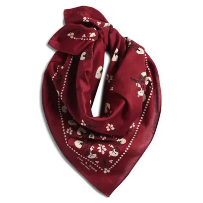 rag & bone Floral Western Bandana in Blue Floral at Nordstrom | Nordstrom