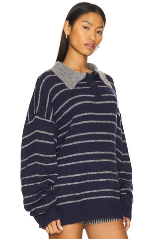 Rising Sun Jersey in Navy | Revolve Clothing (Global)