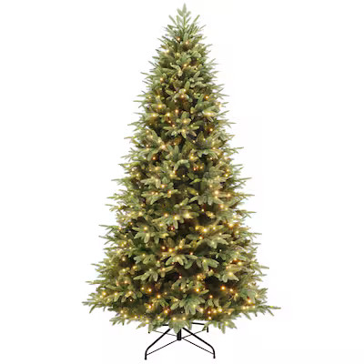 Holiday Living 9-ft Parque Pre-lit Artificial Christmas Tree with Color Changing LED Lights | Lowe's