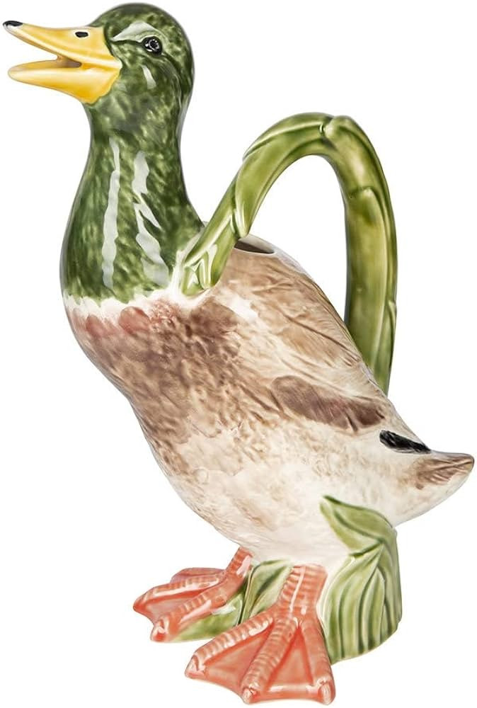 Bordallo Pinheiro Pitcher, Duck., | Amazon (US)