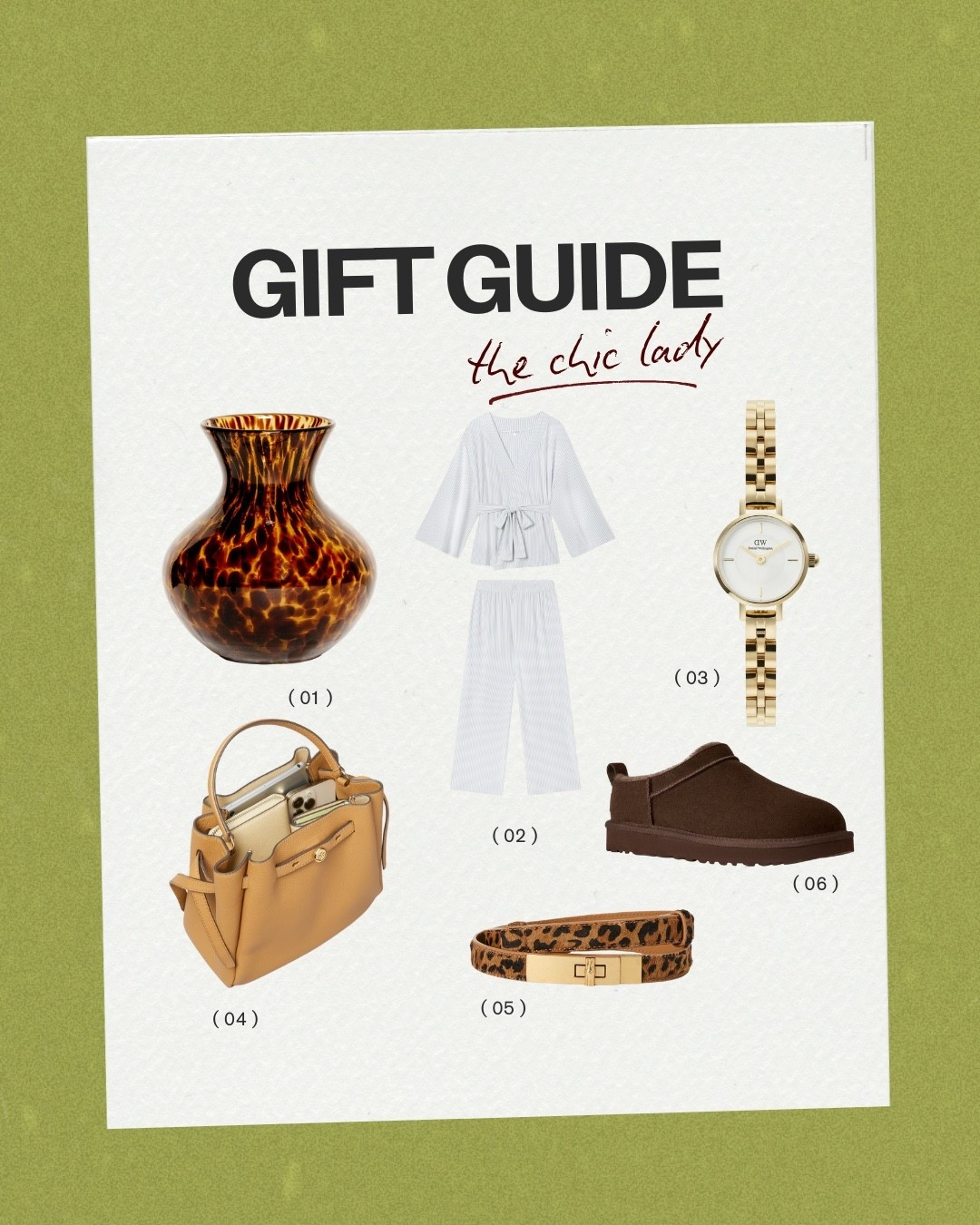 Classic gifts for the chic lady 

#LTKHoliday #LTKGiftGuide