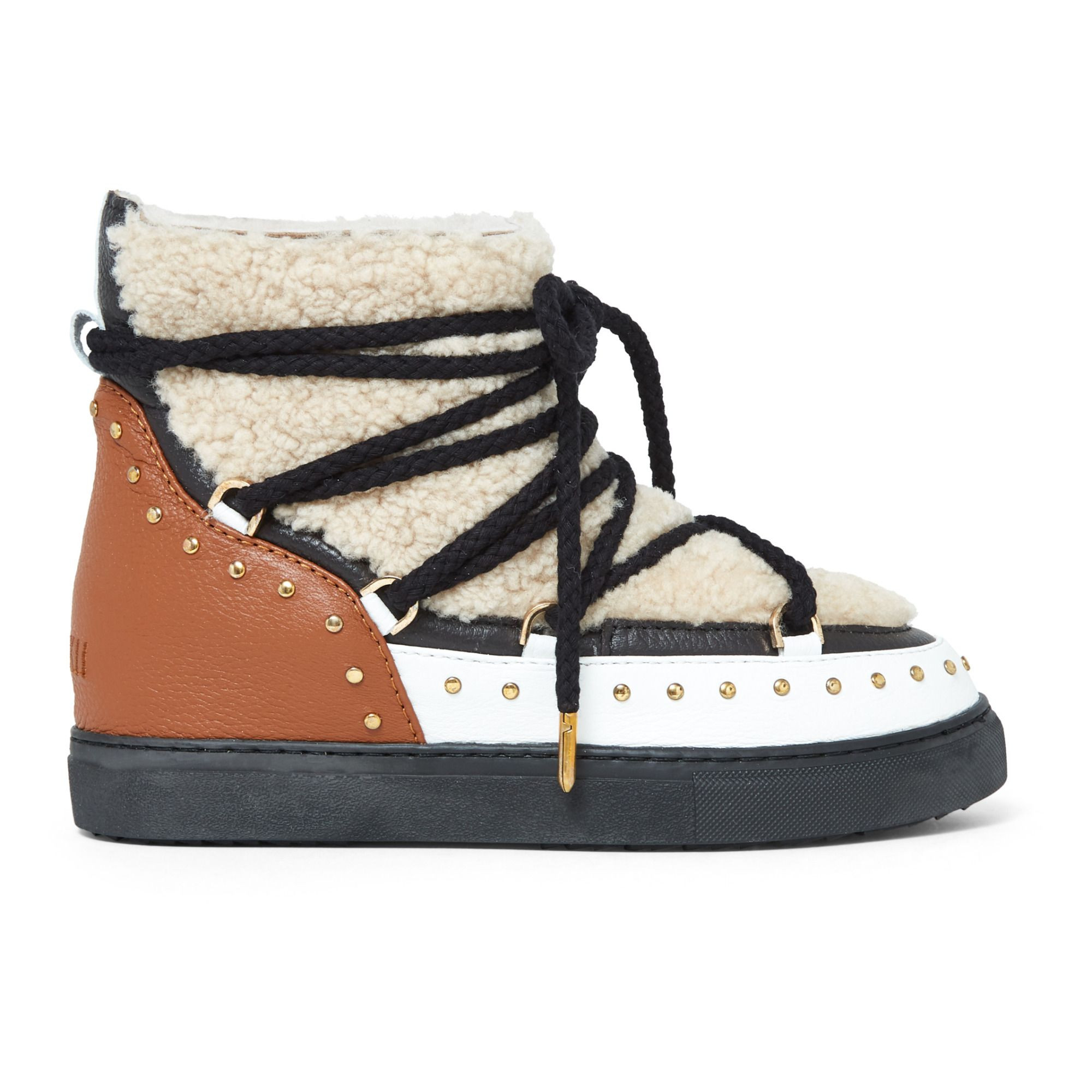 Boots Gefüttert Curly Rock | Cremefarben | Smallable