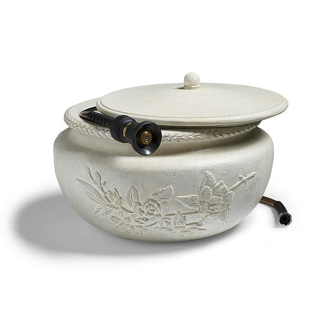 Braided Floral Hose Pot | Frontgate | Frontgate