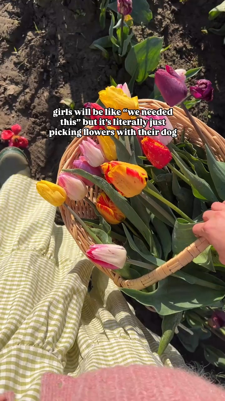 Cottage patterned dressed from Abercrombie & cute rain boots in a tulip field 

#LTKTravel #LTKSeasonal #LTKStyleTip