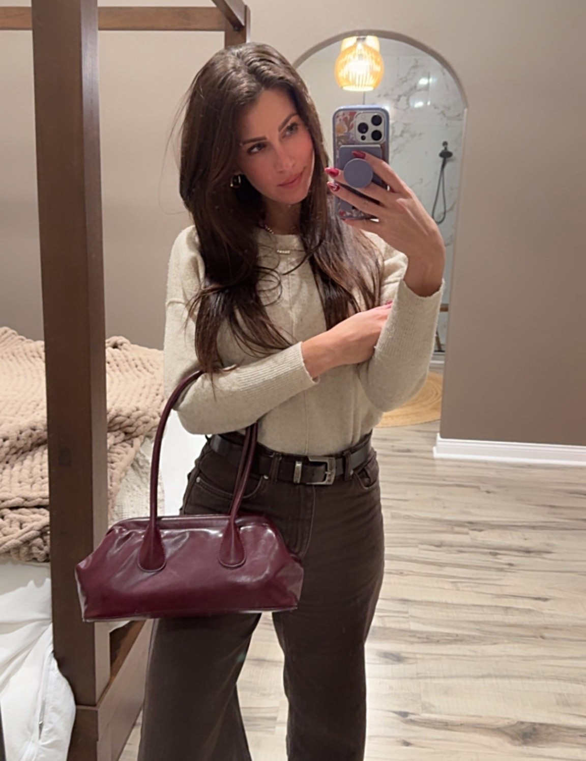 Bag back in stock in this gorgeous color! 

#LTKootd #LTKGiftGuide #LTKHoliday