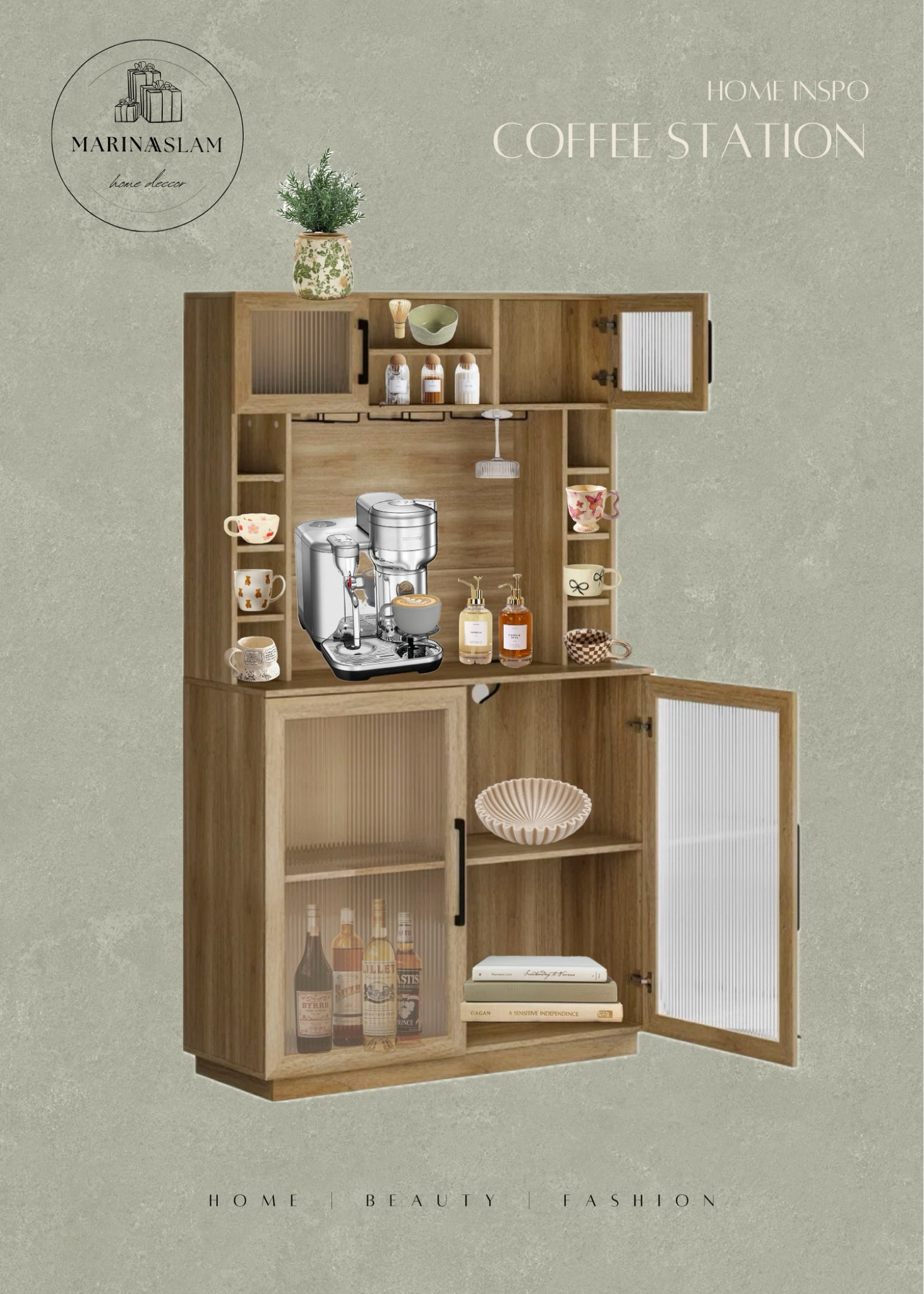 Everyone should have a home-coffee station ☕️ #CoffeeLover #CoffeeStation

#LTKcasa #LTKwinter #LTKstyletip