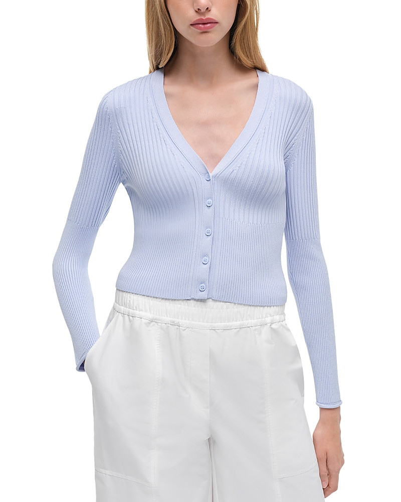 Simkhai Ailany V Neck Cardigan Sweater | Bloomingdale's (US)
