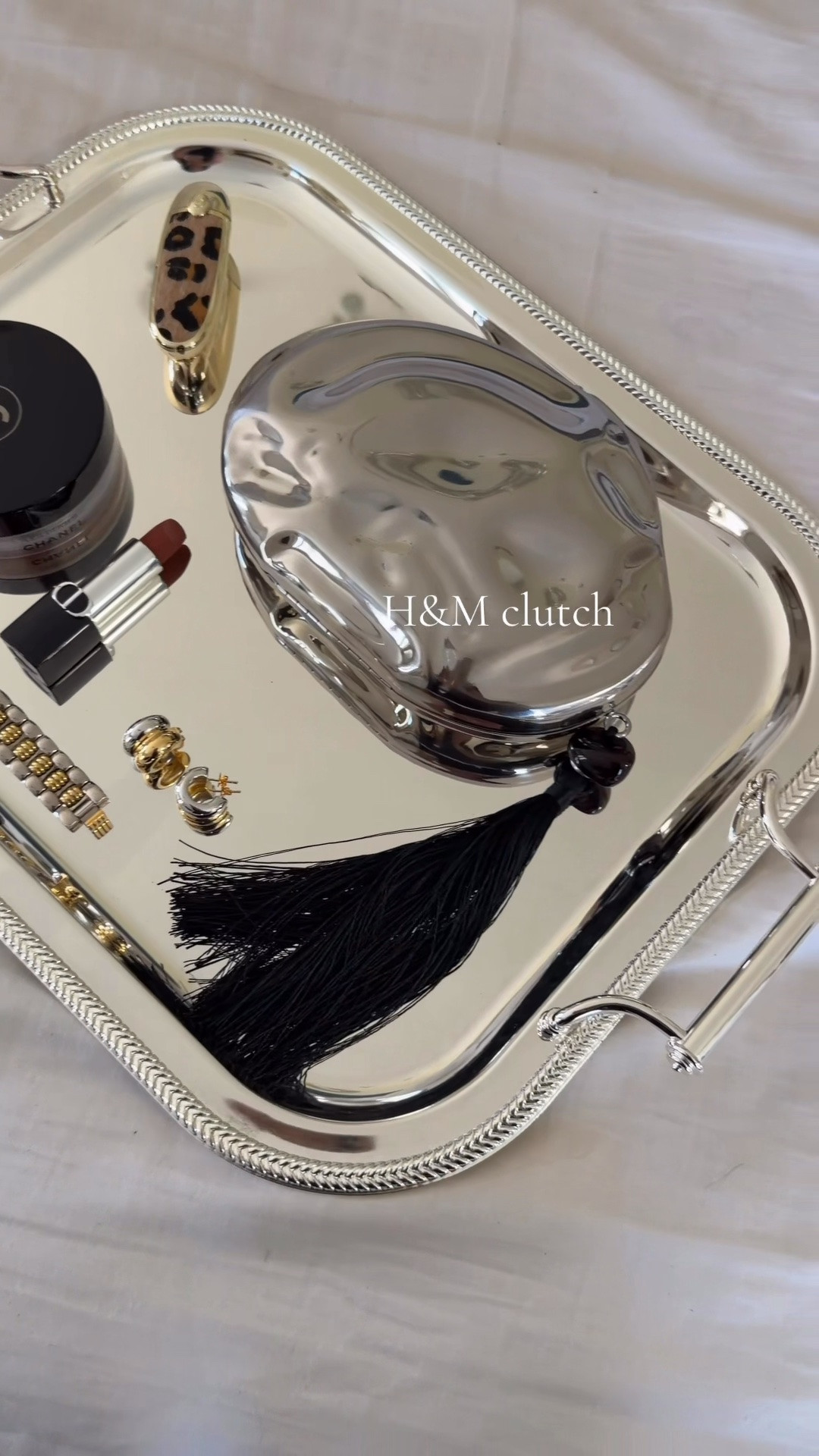 This clutch is now available in gold, silver tray, leopard, lipstick, beauty, makeup, accessories.

#LTKSaleAlert #LTKBeauty
