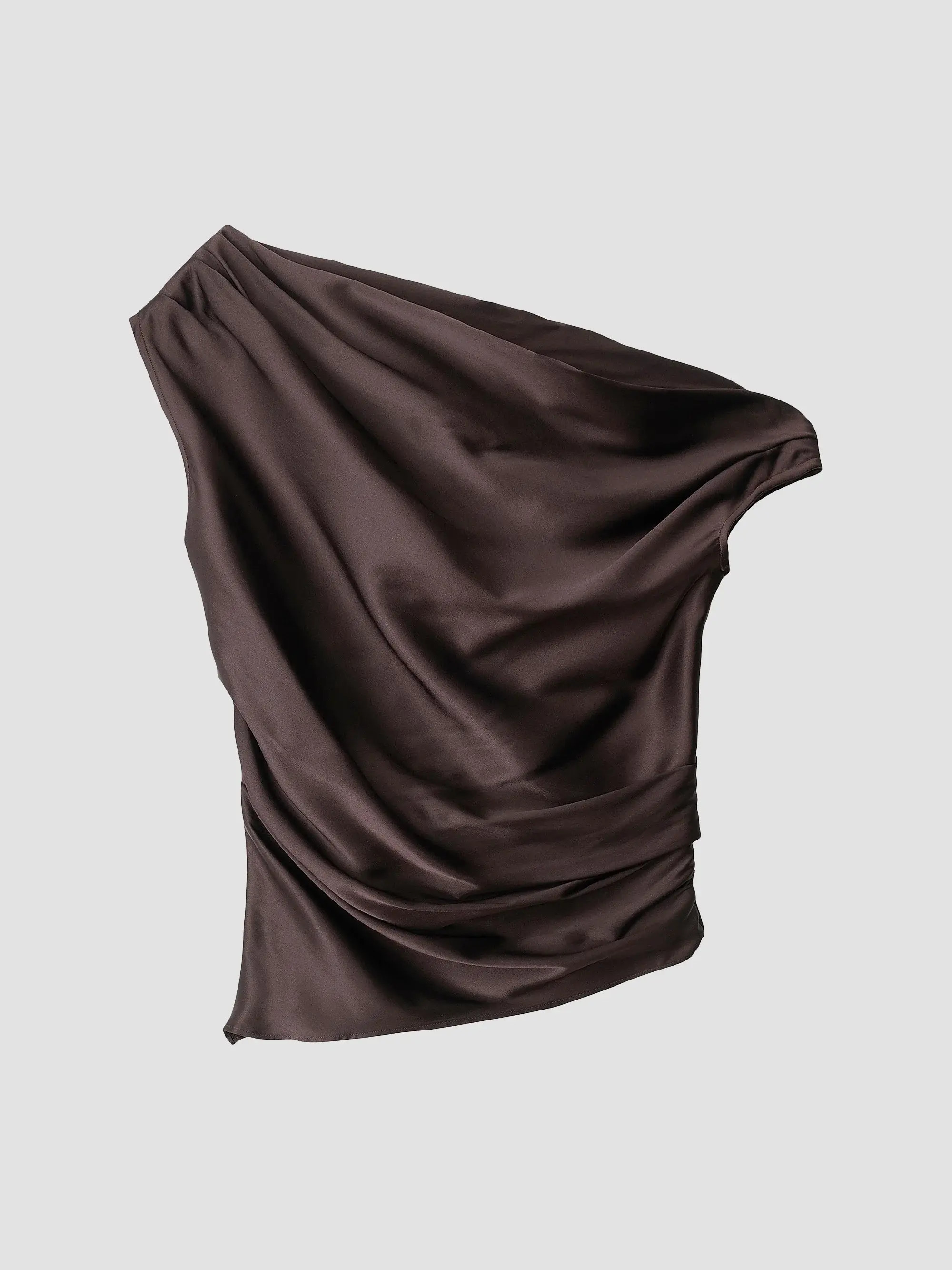 Phare Stretch-Silk One-Shoulder Top | Saks Fifth Avenue