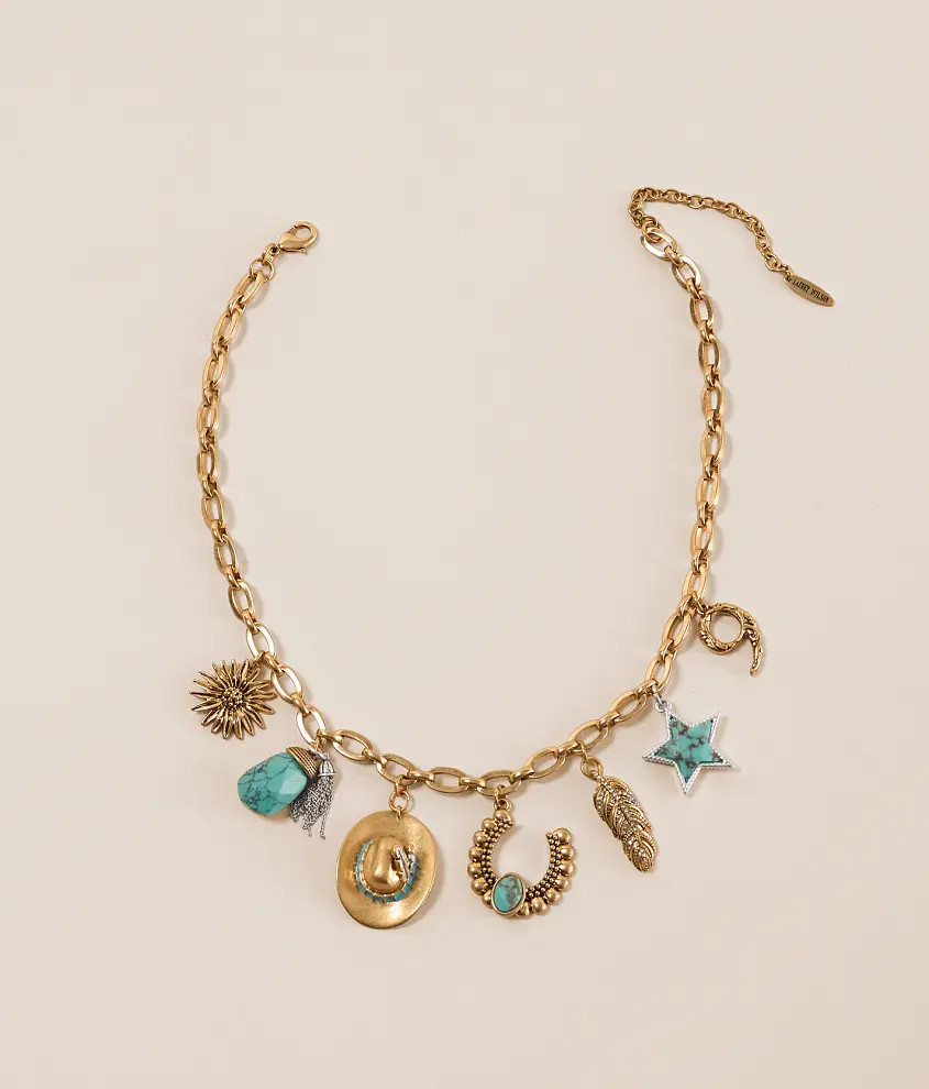 Western Statement Charm Necklace | Buckle