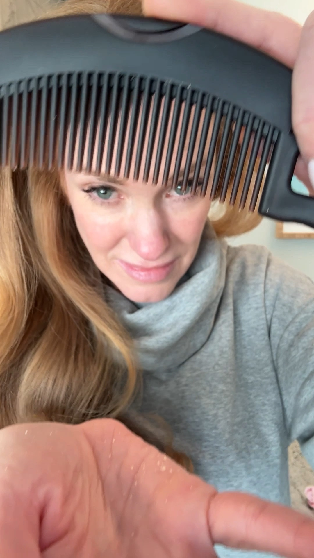 This video may gross you out, but I found it so satisfying! This comb helps get rid of dry scalp and product build up and you press the button and it ejects the gross stuff that’s been building up on your head. 🤯

#LTKWatchNow #LTKFindsUnder50 #LTKBeauty