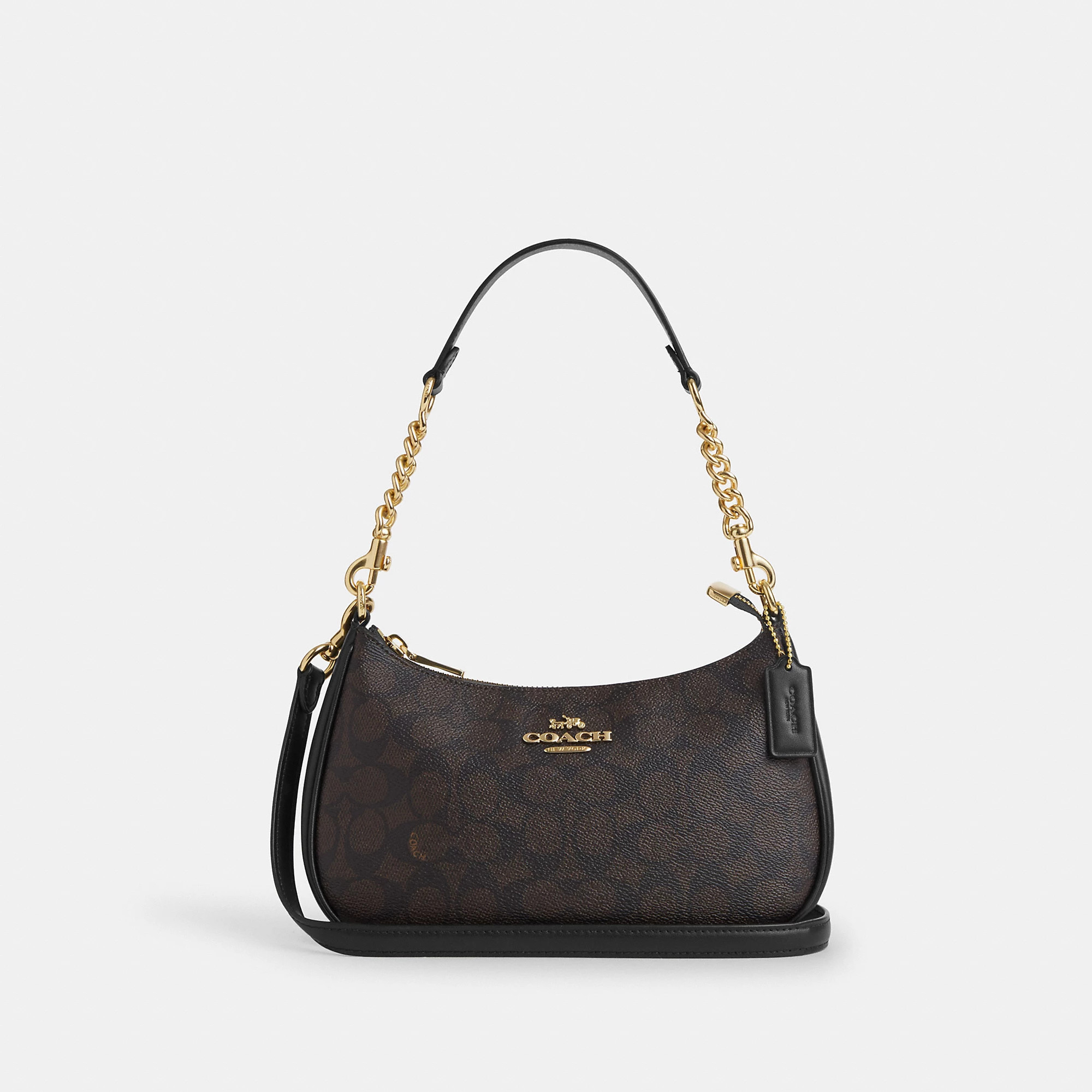 Teri Shoulder Bag In Signature Canvas | Coach Outlet US