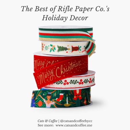 The Best of Rifle Paper Co.’s Holiday Decor & Gifts 🎁 Decorate with Rifle Paper Co. this holiday season and bring colorful festiveness to the home! 

#LTKhome #LTKHoliday #LTKSeasonal