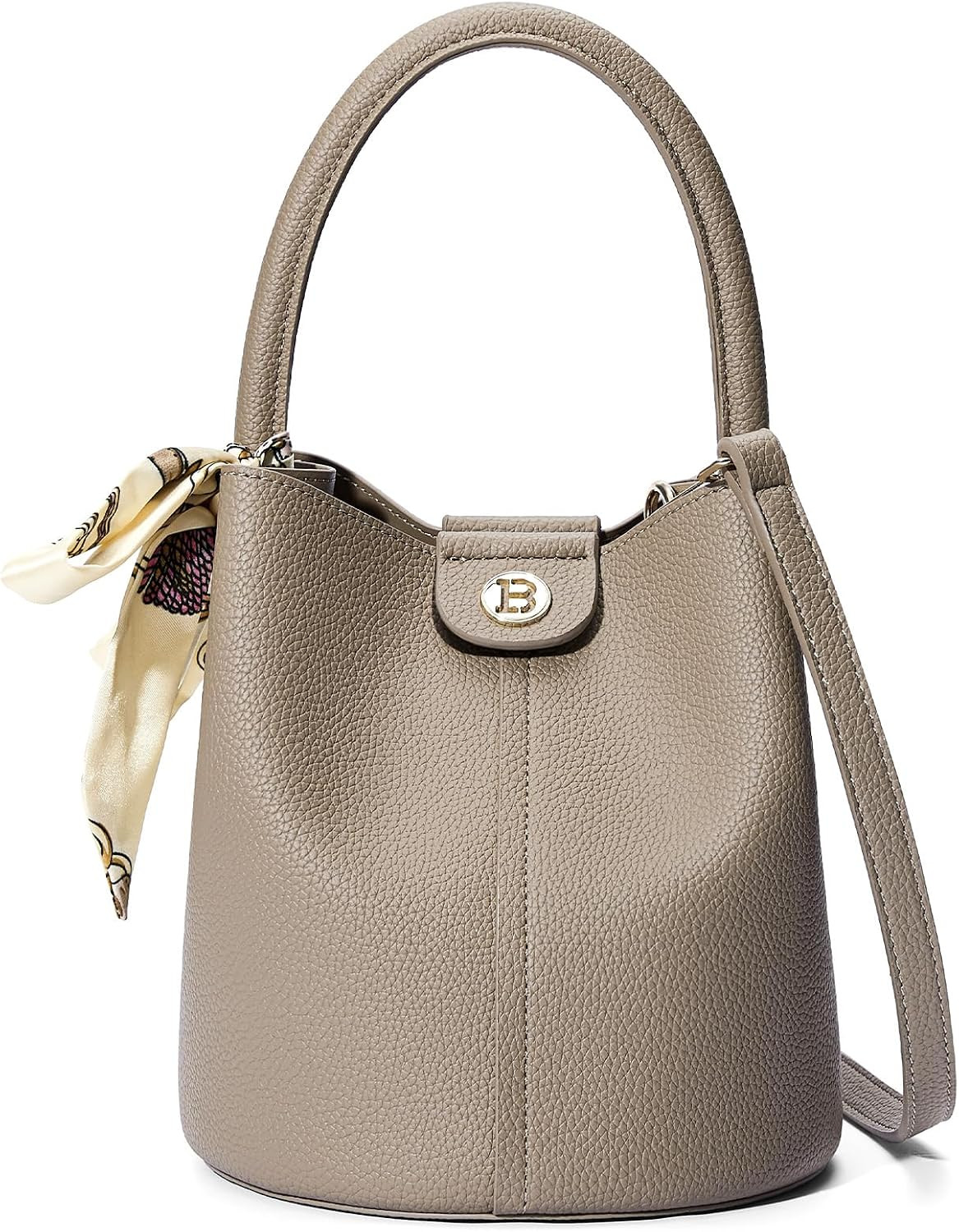 BOSTANTEN Small Crossbody Bags for Women Vegan Leather Purse Bucket bag | Amazon (US)