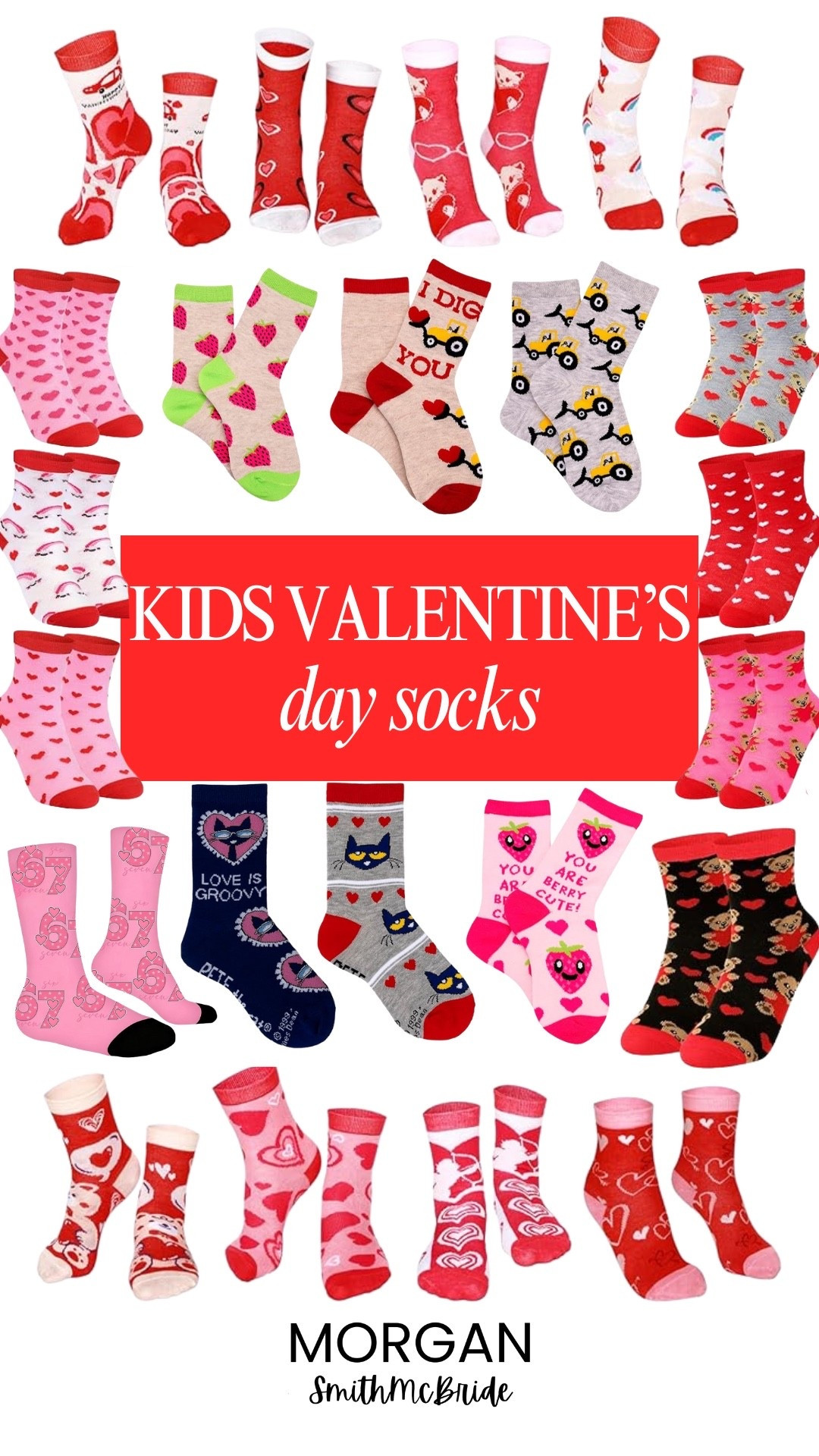 These cute Valentine’s socks are perfect for gifting the kids this holiday. Even better, all of the options are under $20. A fun little surprise they can wear well beyond Valentine’s Day.

#LTKSeasonal #LTKValentine #LTKKids