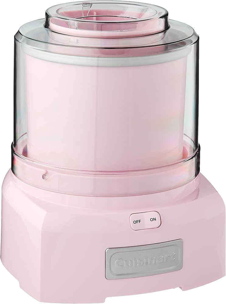 Cuisinart Automatic Frozen Yogurt-Ice Cream & Sorbet Maker (Pink) | Amazon (US)