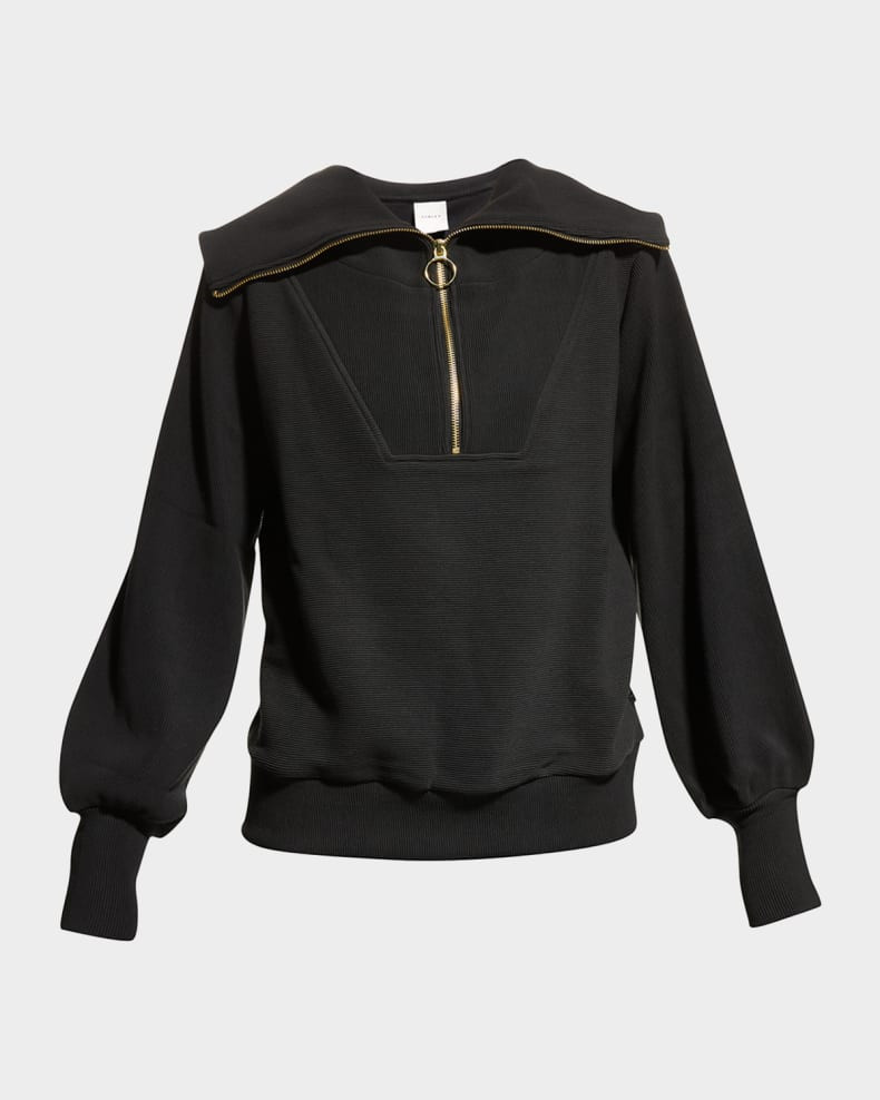 Varley Vine Oversized 1/2-Zip Pullover Sweatshirt | Neiman Marcus