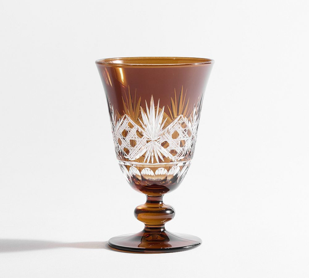 Antique Cut Glass Goblets - Set of 4 | Pottery Barn (US)