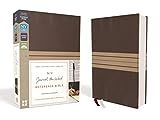 NIV, Journal the Word Reference Bible, Leathersoft, Brown/Tan, Red Letter, Comfort Print: Let Script | Amazon (US)