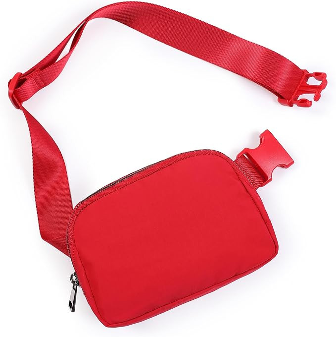 ODODOS Unisex Mini Belt Bag with Adjustable Strap Small Fanny Pack for Workout Running Traveling ... | Amazon (US)