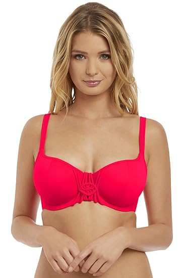 Freya Women's Macramé Sweetheart Padded Underwire Bikini Top | Amazon (US)