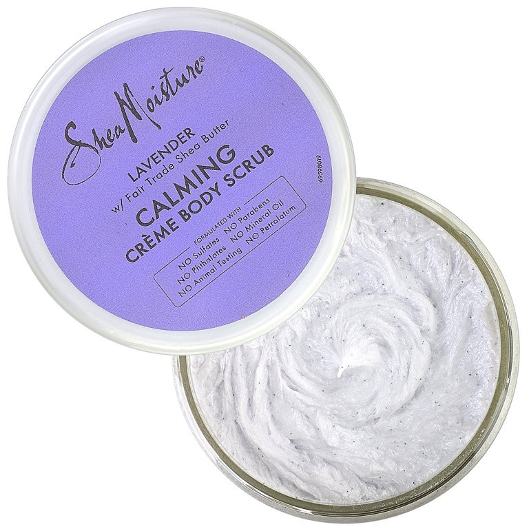 SheaMoisture Creme Body Scrub Lavender Calming Skin Care with Fair Trade Shea Butter 11.3 oz - Wa... | Walmart (US)
