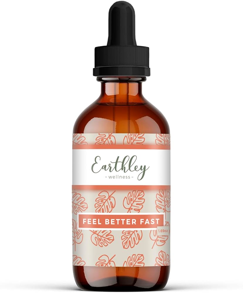 Earthley Wellness Feel Better Fast, Echinacea Root, Fennel, Astragalus root, Elder flower and Cin... | Amazon (US)