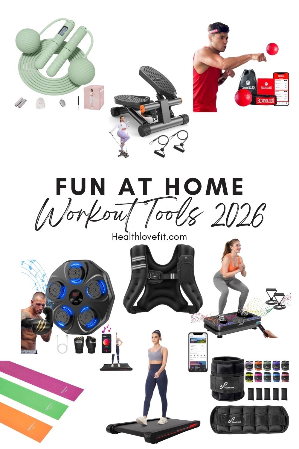 Crush your 2026 goals with these fun at-home workout finds. Most items are under $100, and don’t take up much space in your house! I wrote a ton more on my blog so you can read more on why I selected them. 

Tags: at home workout equipment, fun workout equipment, new year resolutions, fitness goals, new year goals



#LTKActive #LTKHome #LTKfitnessgoals