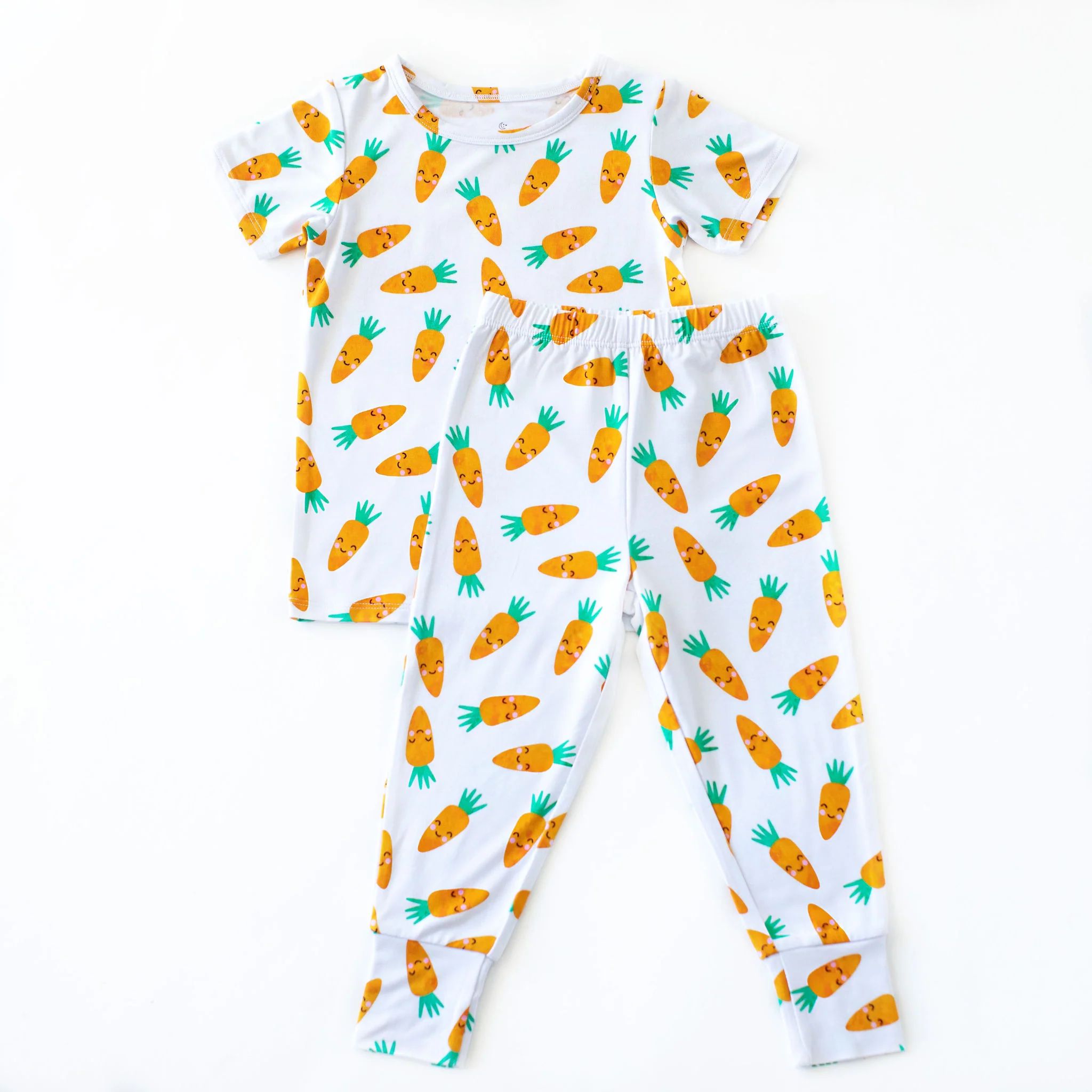 Happy Carrot Two-Piece Set | Little Pajama Co.
