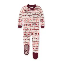 Holiday Matching Family Pajamas | Burts Bees Baby