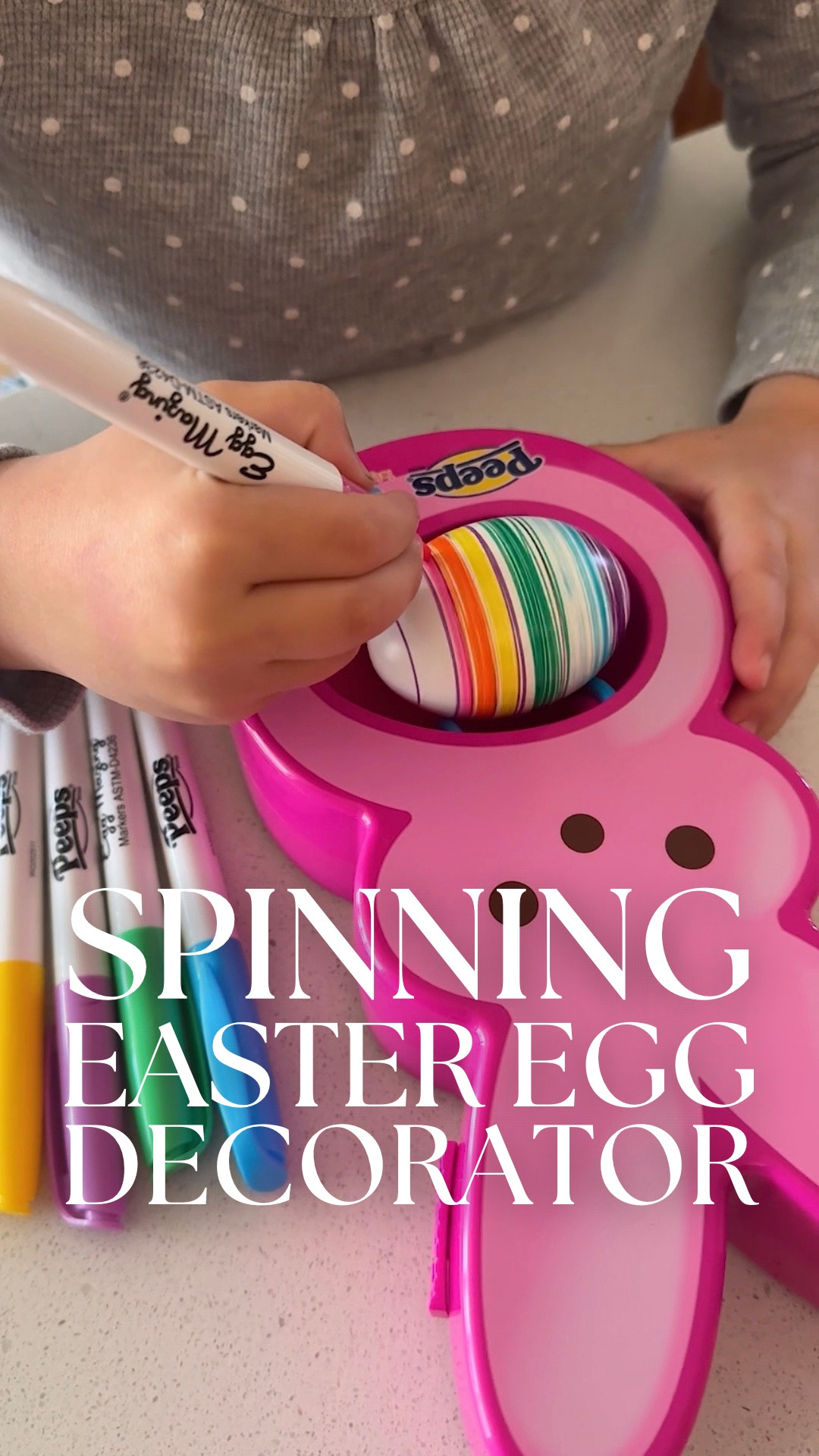 Such a fun way to decorate Easter eggs 🐣🐇🥚 it works with hard boiled eggs, but I love using wooden eggs so we can keep them year after year! 

amazon find, amazon must have, amazon toy, easter toy, easter basket, easter basket stuffer, easter craft, egg decorating, kids activity, easter activity #amazon #amazonhome #amazonfinds

*affiliate link

#LTKSaleAlert #LTKSeasonal #LTKKids