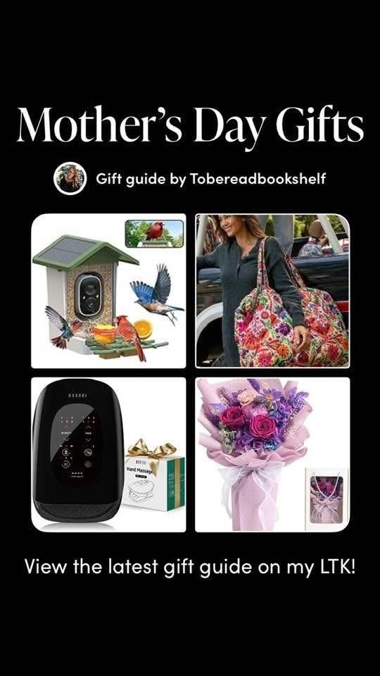Find the perfect gift for the mom(s) in your life this Mother’s Day! 

Check out my Mother’s Day Gift Guide for more Gift ideas! 🛍️✨

Keywords: Mother’s Day Gift Ideas, For Mom, curated gifts, flowers, sentimental, bird enthusiast, gardening, beauty, floral, colorful, massage, heating pad, self care, gift set, thoughtful gift, watch, jewelry, skincare

#LTKselfcare #LTKmomlife #LTKMothersDay