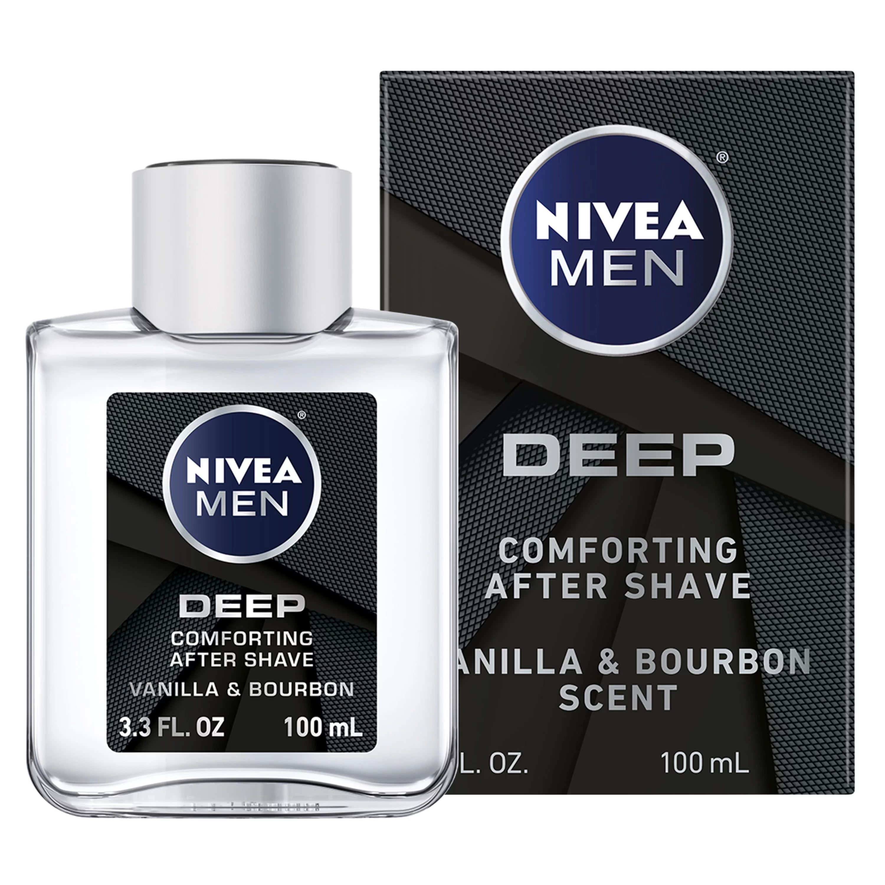 NIVEA MEN DEEP Comforting Post Shave Lotion, 3.3 fl. oz. Bottle - Walmart.com | Walmart (US)