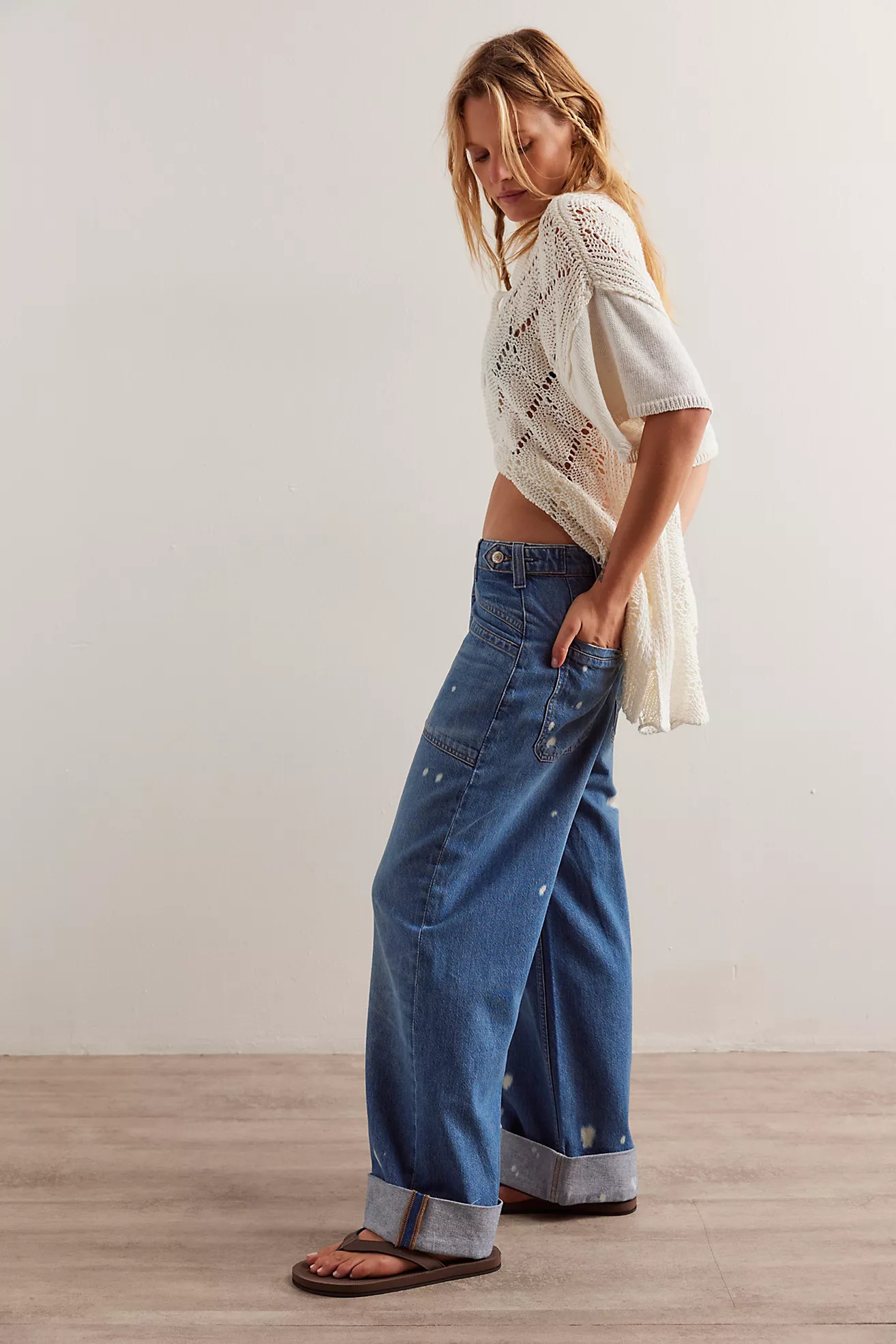 We The Free Palmer Cuffed Jeans | Free People (Global - UK&FR Excluded)