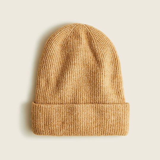 Ribbed beanie in supersoft yarn | J. Crew US