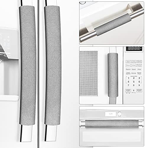 Miss.Silk Refrigerator Door Handle Covers, Set of 5, Keep Your Kitchen Appliance Clean from Smudg... | Amazon (US)