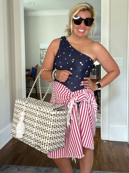 Red white and blue … Stars and Stripes… to the pool, lake, or beach

#LTKsalealert #LTKSeasonal #LTKFind