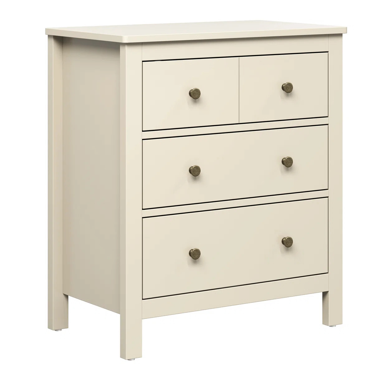 3-Drawer Nightstand, 23.6'' Wood Storage Chest | Wayfair North America
