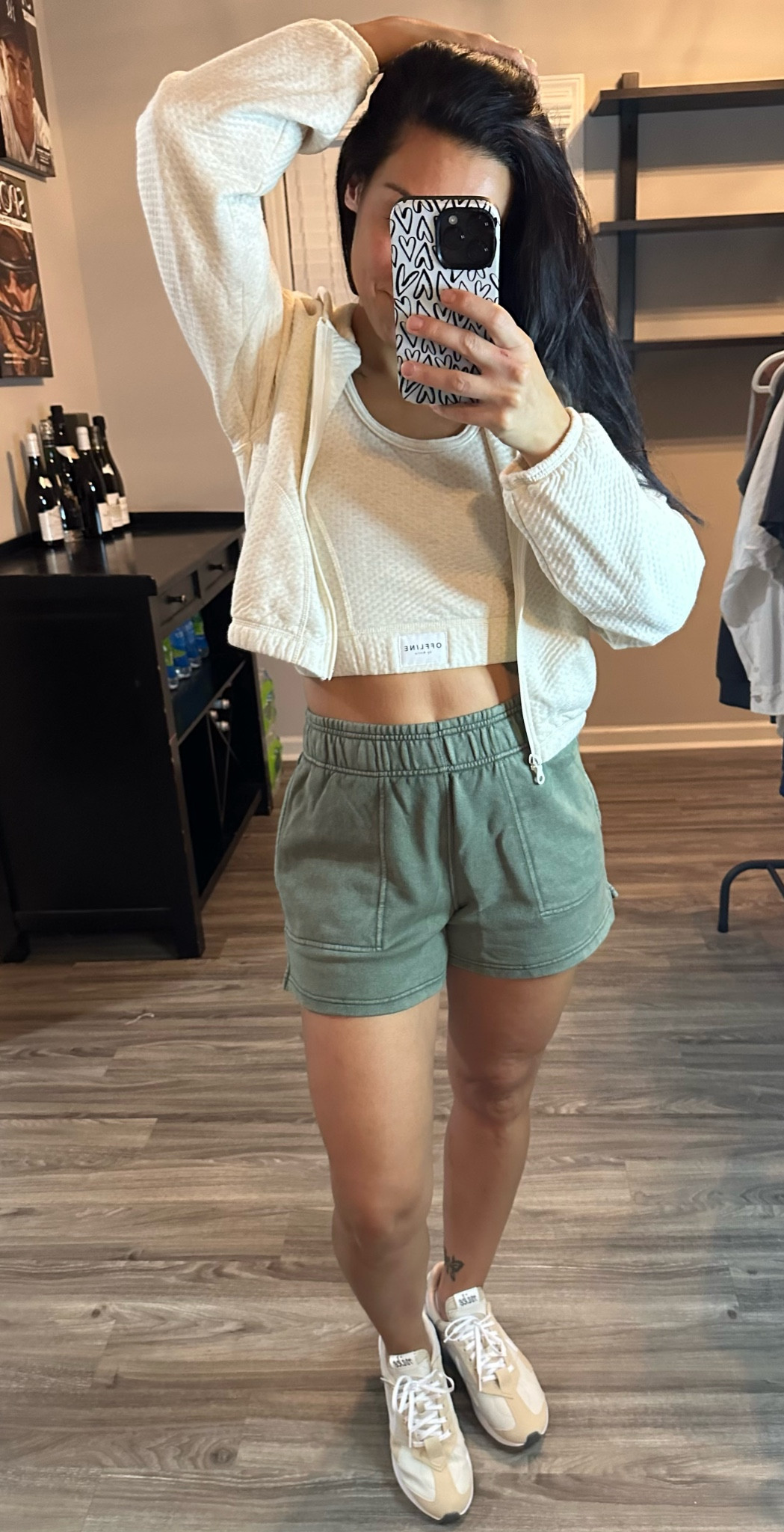 S Jacket // S Bra Top // XS Shorts // Sneakers TTS 

#nike #aerie #LTKit #athleisure 

#LTKstyletip #LTKunder100 #LTKunder50