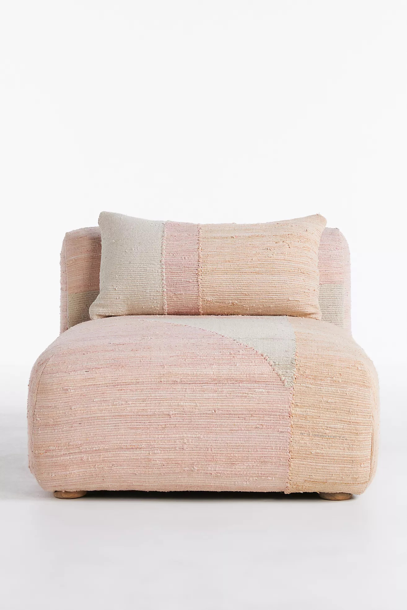 Woven Petunia Kori Modular Armless Chair | Anthropologie (UK)