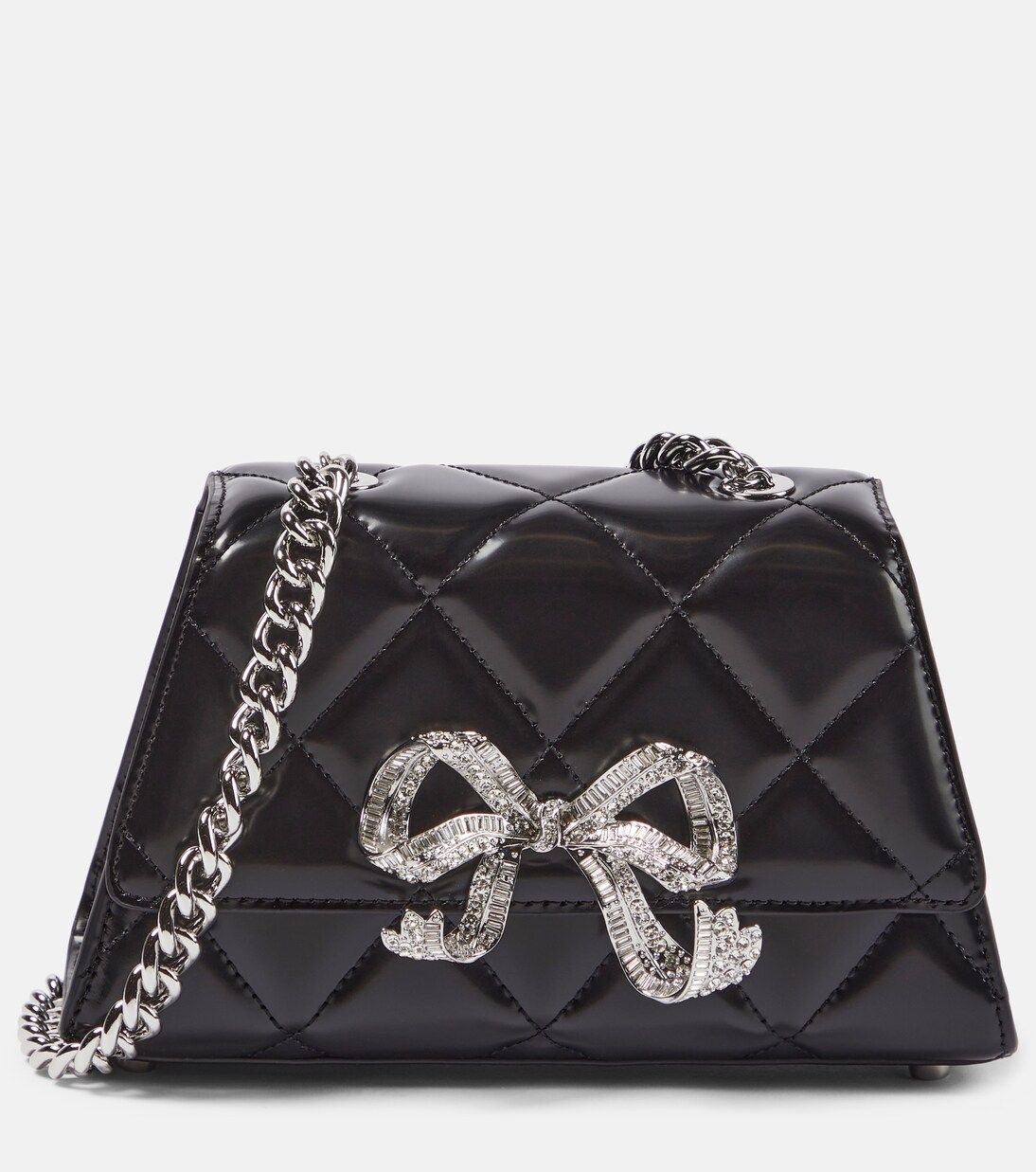 Bow Mini quilted leather shoulder bag | Mytheresa (US/CA)
