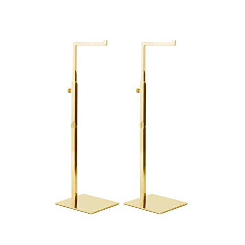 2 Pack Bag Display Rack Handbag Display Stand Adjustable Purse Display Stand jewelry rack Metal Sing | Amazon (US)