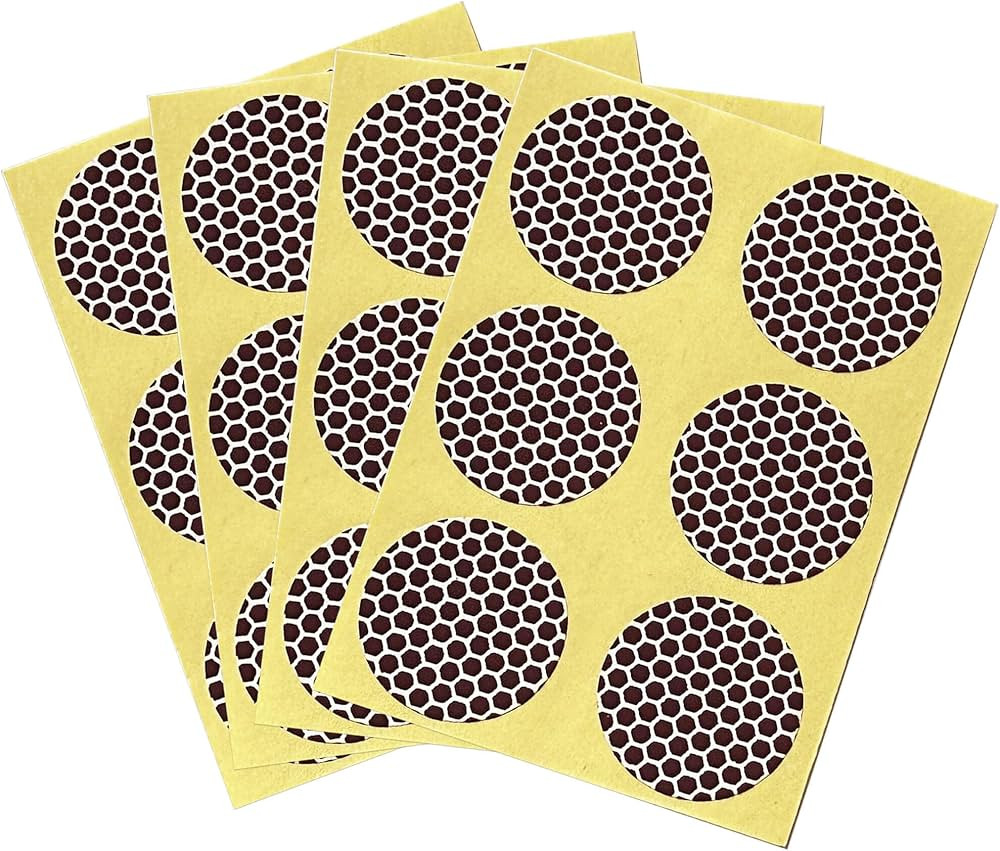 Self-Adhesive Match Striker Paper | 1 Inch Circle Brown Honeycomb Striker 24pcs | Convenient and ... | Amazon (US)