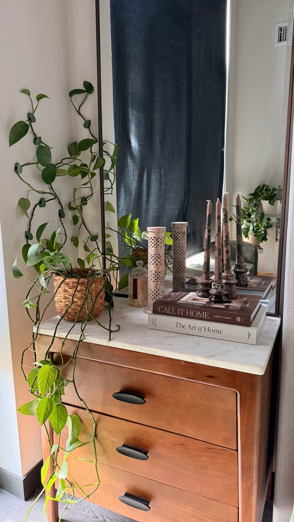 Bedside things 🌙 

Nightstand is from home goods - linked some similar options

#LTKHome