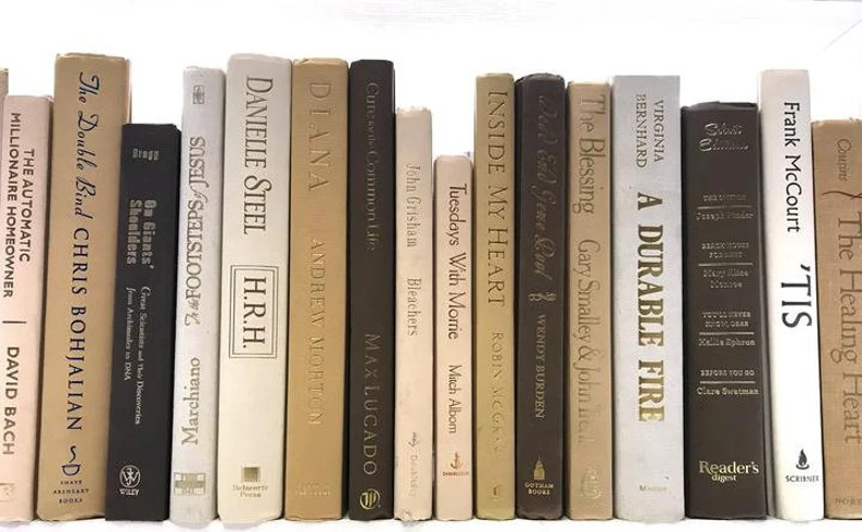 Decorative Books by color | Choose your colors | Designer Decor | Bulk Books by Color | Etsy (US)