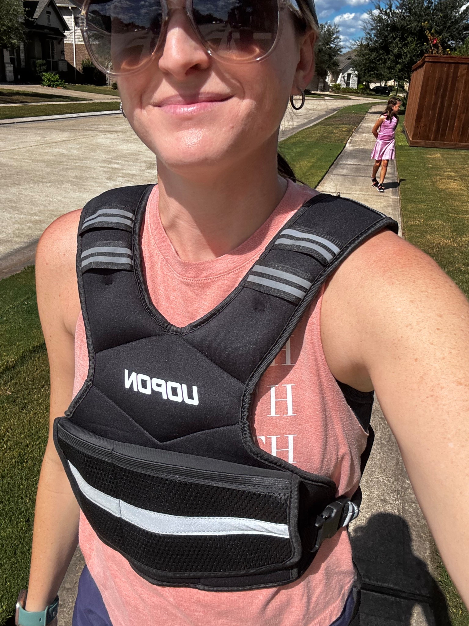 Finally hopped on the weighted vest train. This one is from Amazon and can be adjusted from 6-12 lbs. I think it’s very comfortable! Currently $35 at time of posting. 



#LTKActive