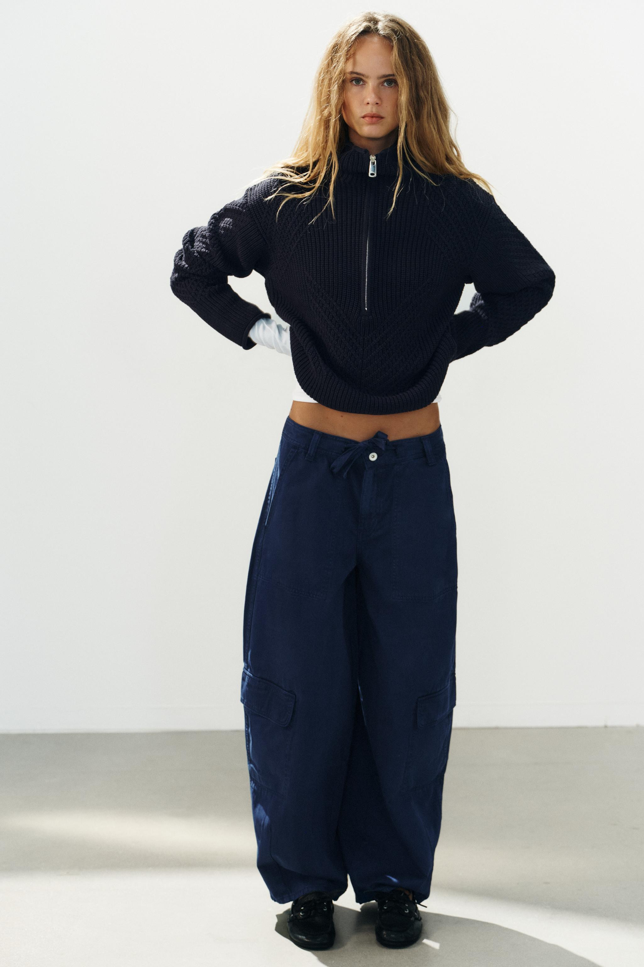 OVERSIZE CARGO TROUSERS | Zara UK