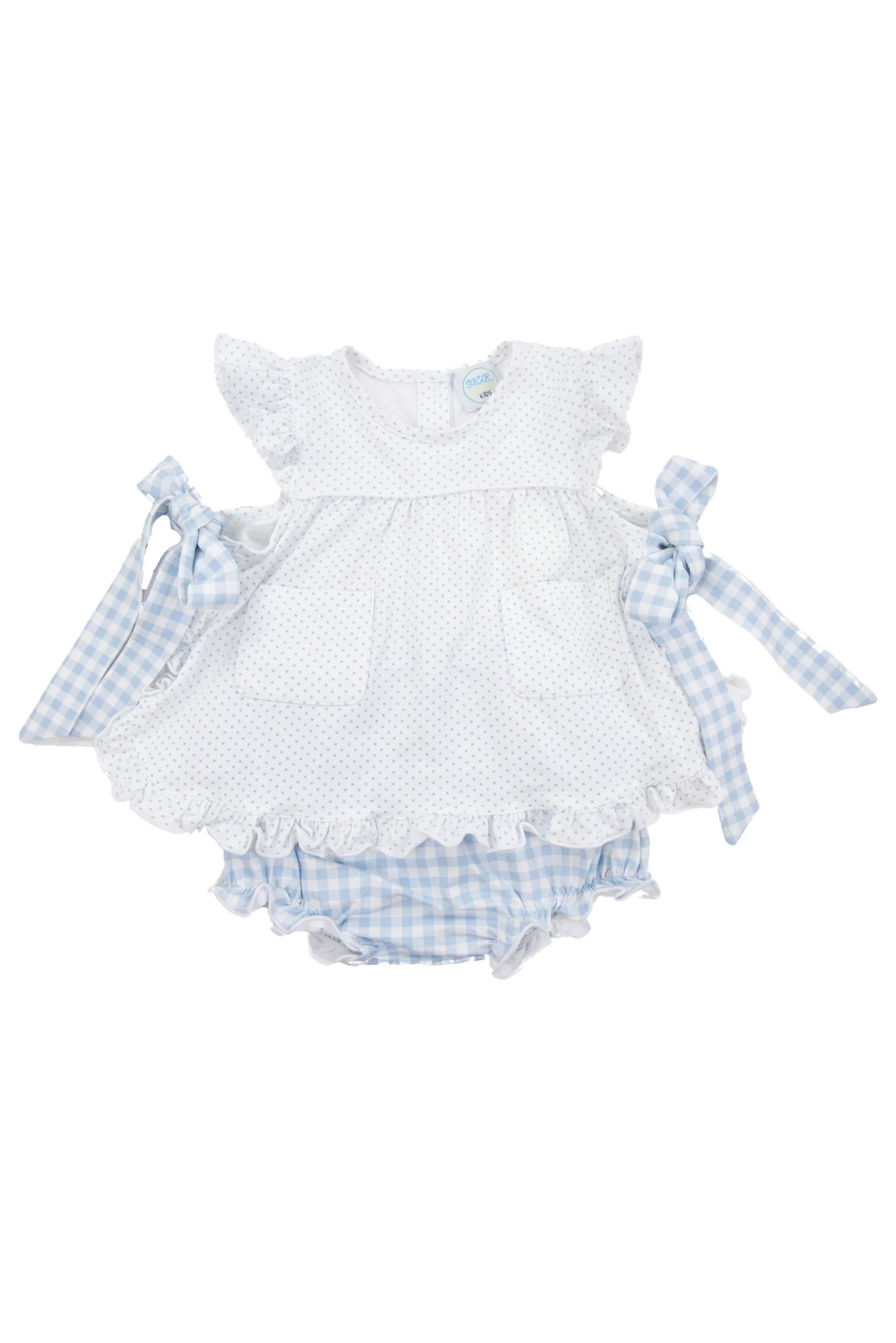 Girls Sunny Skies Diaper Set | Sugar Dumplin' Kids