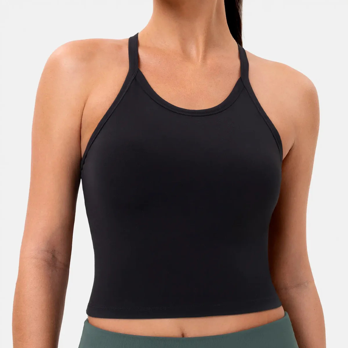 Colorfulkoala Women Built In Bra Tank Racerback Workout Yoga Sleeveless Athletic Top | Colorfulkoala Affiliate Program