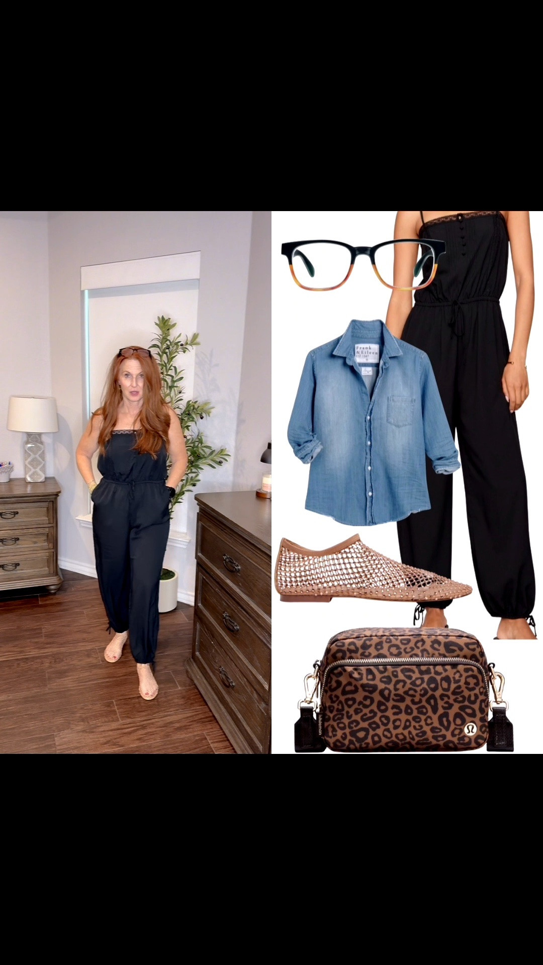 A black jumpsuit is one of those pieces that never lets you down. 🤍 I kept it simple with comfy flats, then threw on a denim shirt for an easy layer that takes it from day to night. Effortless, comfortable, and pulled together.

Shop the look on my LTK!

#LTKStyle #BlackJumpsuit #EverydayStyle #Over50Style #CasualChic

#LTKootd #LTKOver40 #LTKdayinmylife